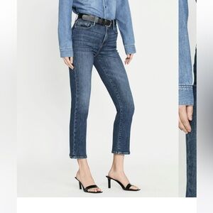 Frame Le High Straight Jeans